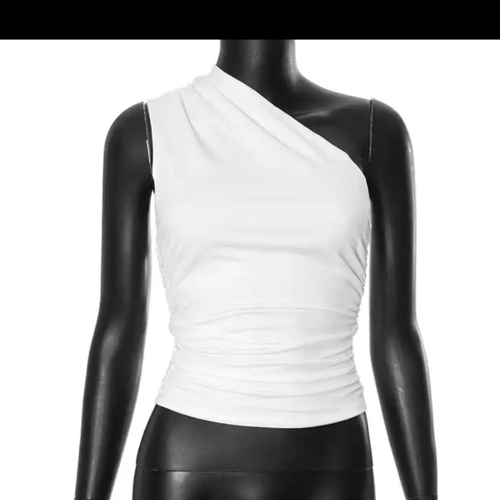 One shoulder blouse